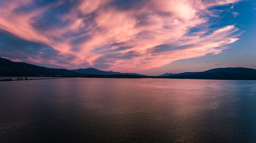 Sandpoint Sunset 8-31-16