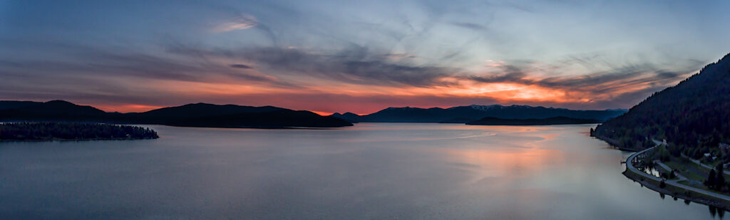 Sunset Drone Pano 5-21-17