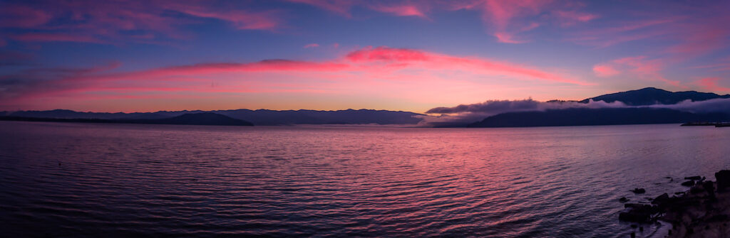 November Sunrise Pano