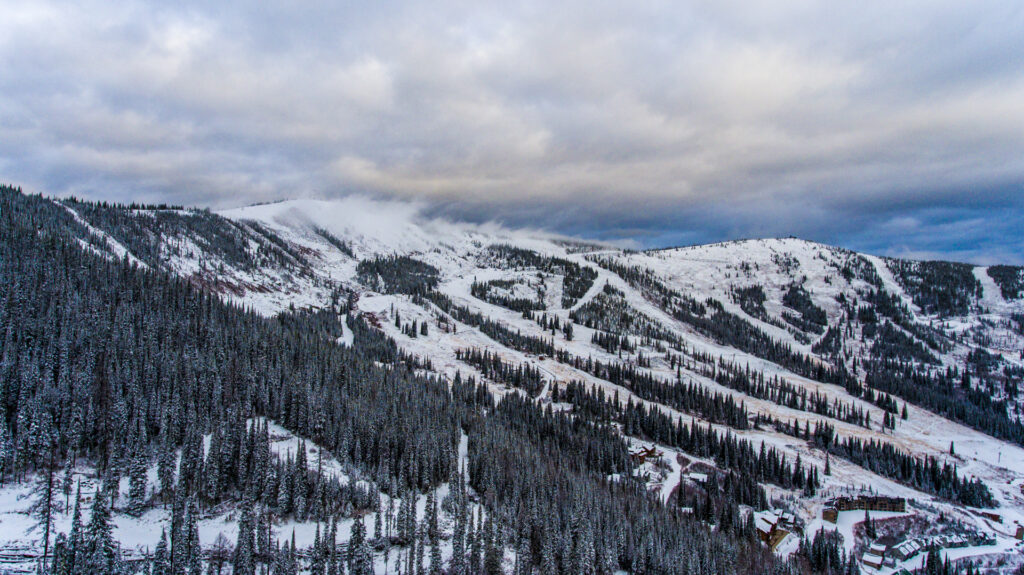 Schweitzer Blowing the Top - Drone