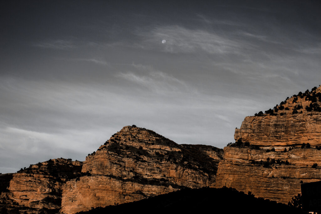 Moon Over Wyoming