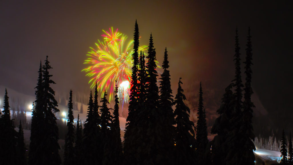 Northern Lights at Schweitzer - HDR 2