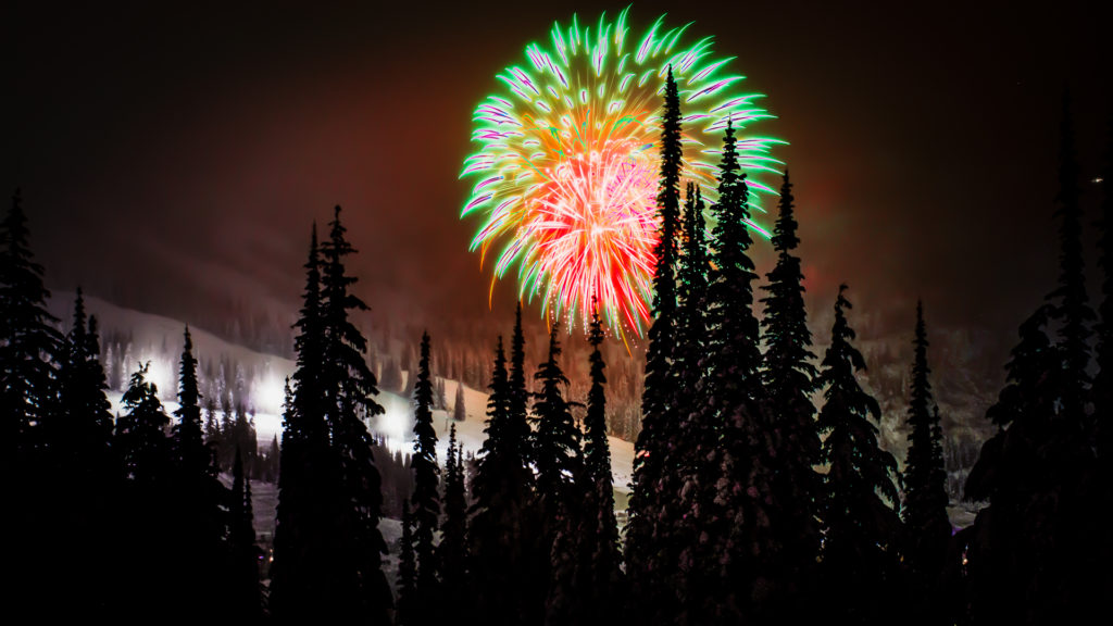 Northern Lights at Schweitzer - HDR 1