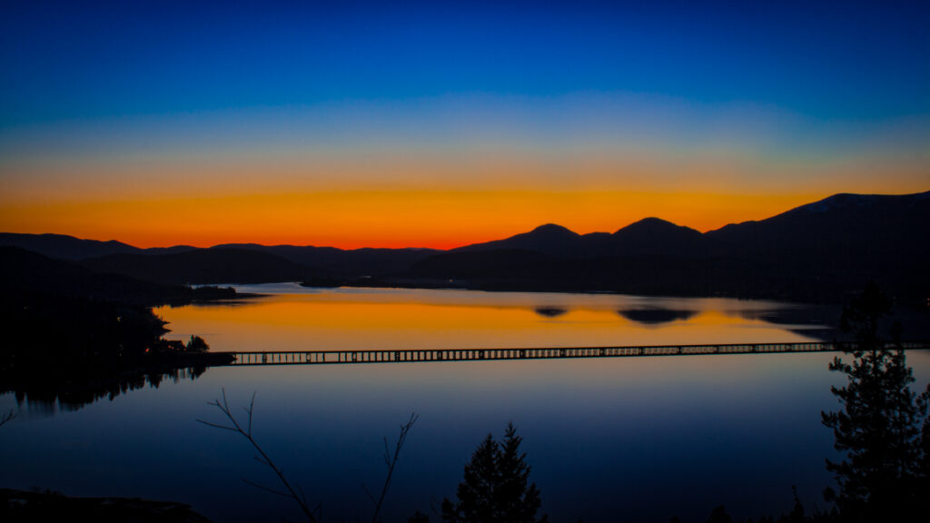 Pend Oreille River Sunset