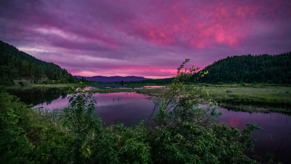 Pack River Sunset