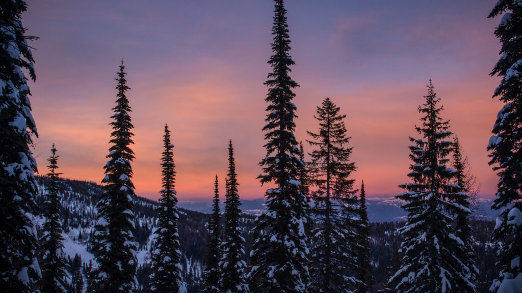 Sunset from The Spires