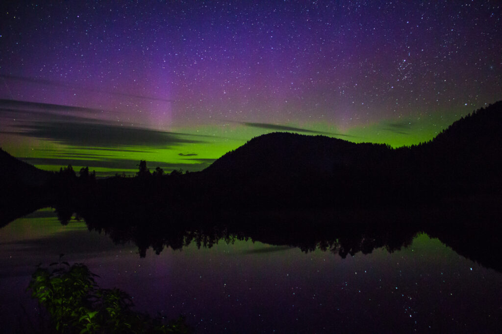 Auroras Over the Pack River - 2