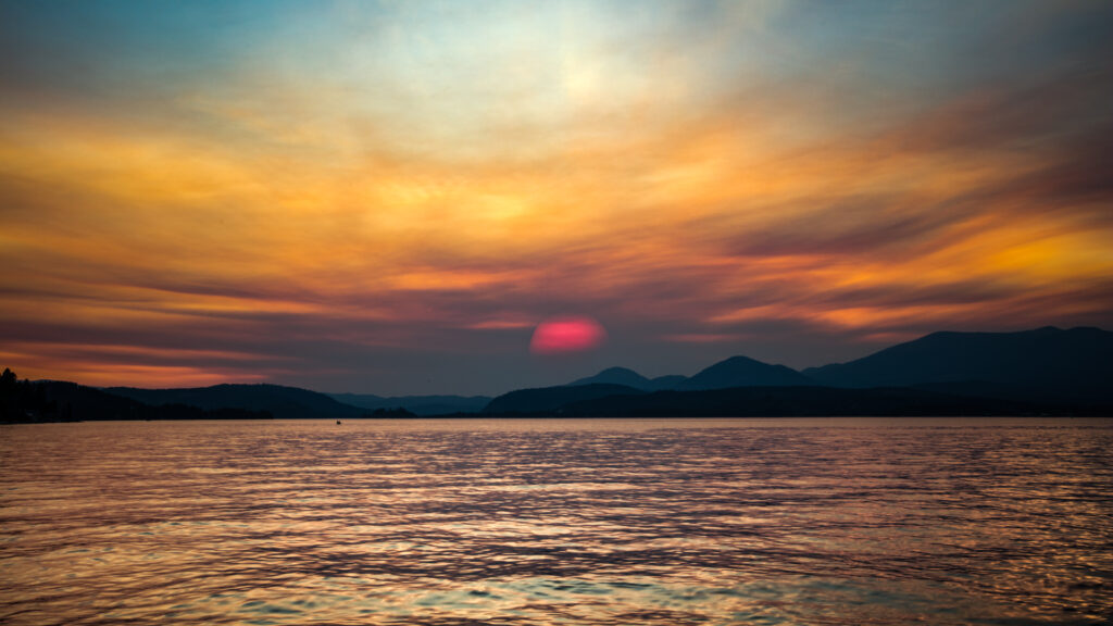 Pend Oreille Sunset 9-1-17