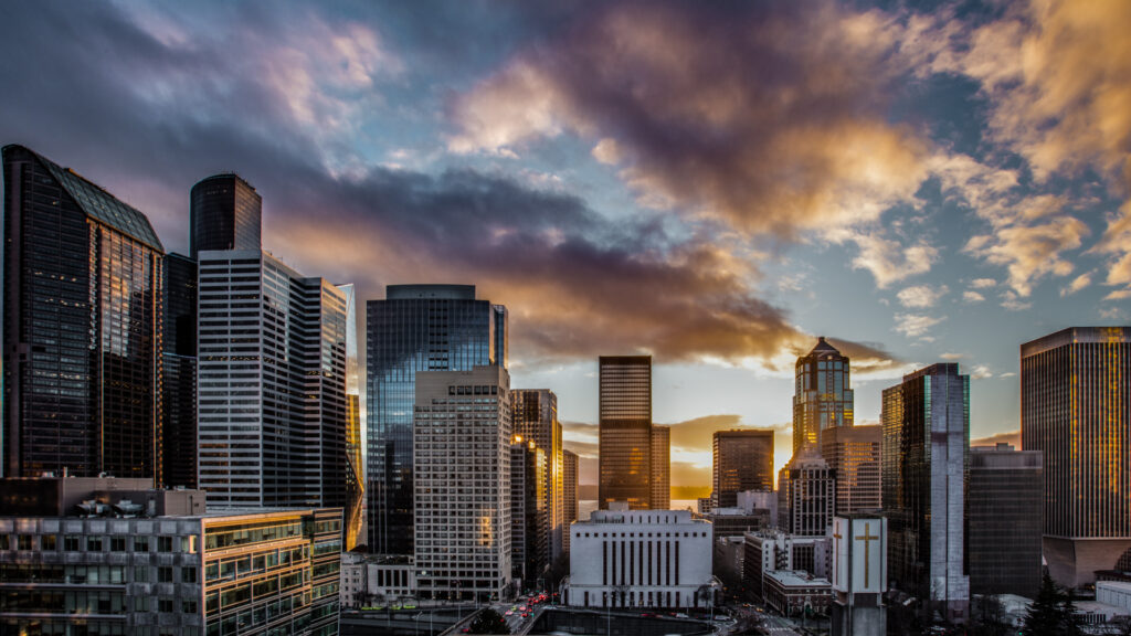 Seattle City Sunset