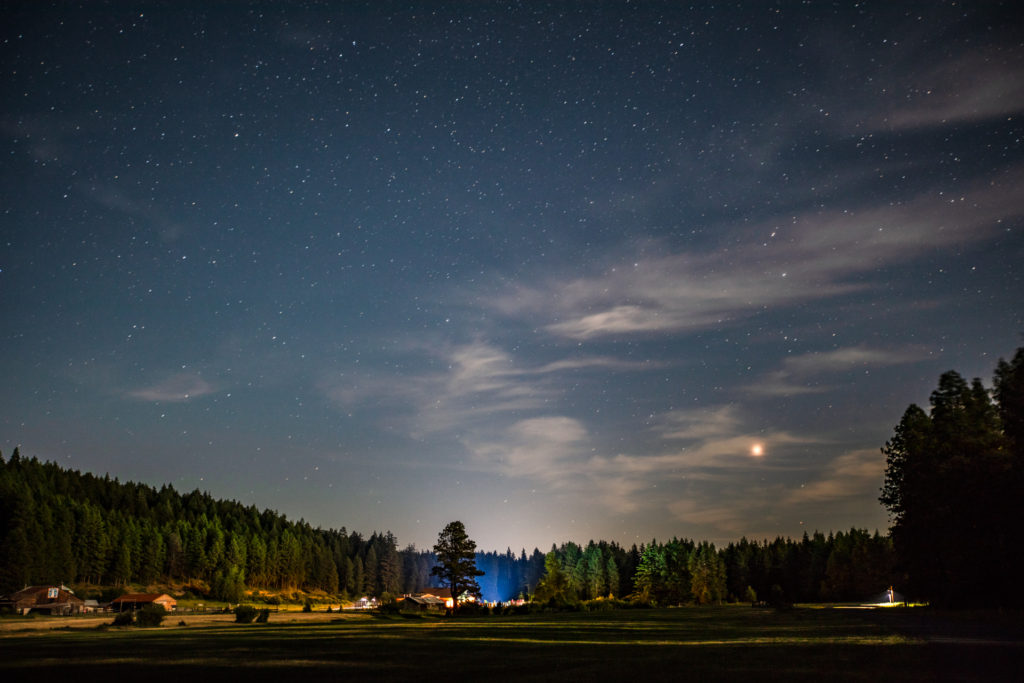 Nelson Farm With Saturn - Close