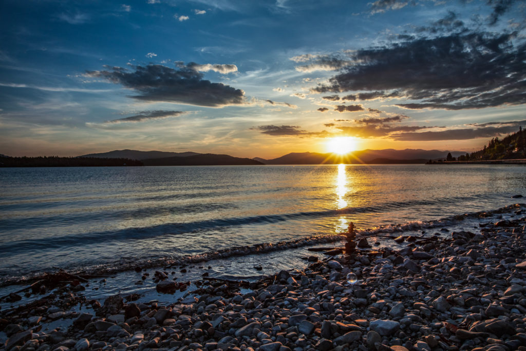 Pend Oreille Sunset 5-11-19